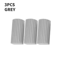Set of 3 DustPro™ PVA sponges in gray color, perfect for everyday cleaning tasks.