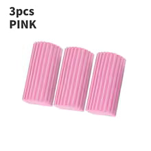 Set of 3 DustPro™ PVA sponges in pink color, ideal for multi-surface cleaning.