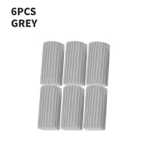 Set of 6 DustPro™ PVA sponges in gray color, sleek and efficient for regular use.