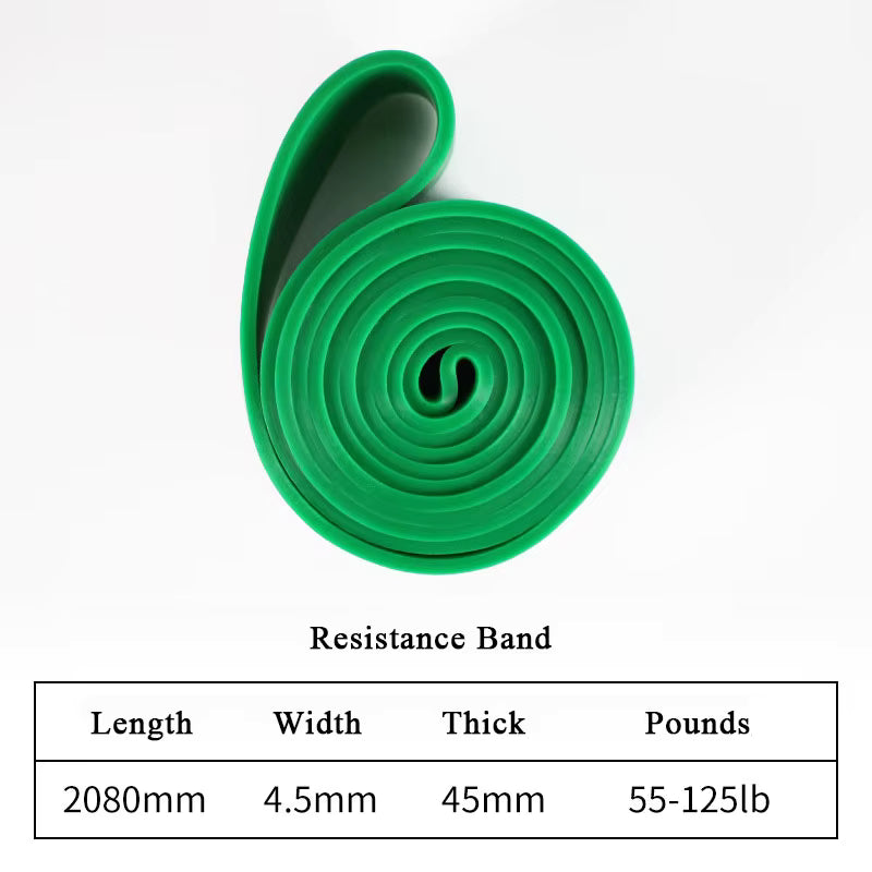 FlexForce X‑Heavy green resistance band 55‑125 lb / 25‑57 kg