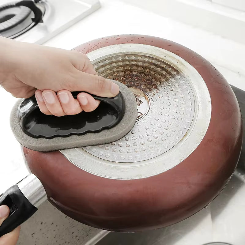 RustAway™ in action removing rust from a kitchen pot