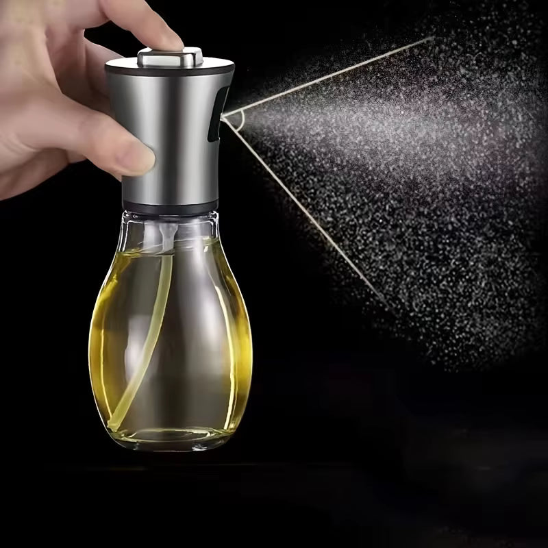 SprayChef™ oil sprayer delivering a powerful mist for even oil distribution during cooking