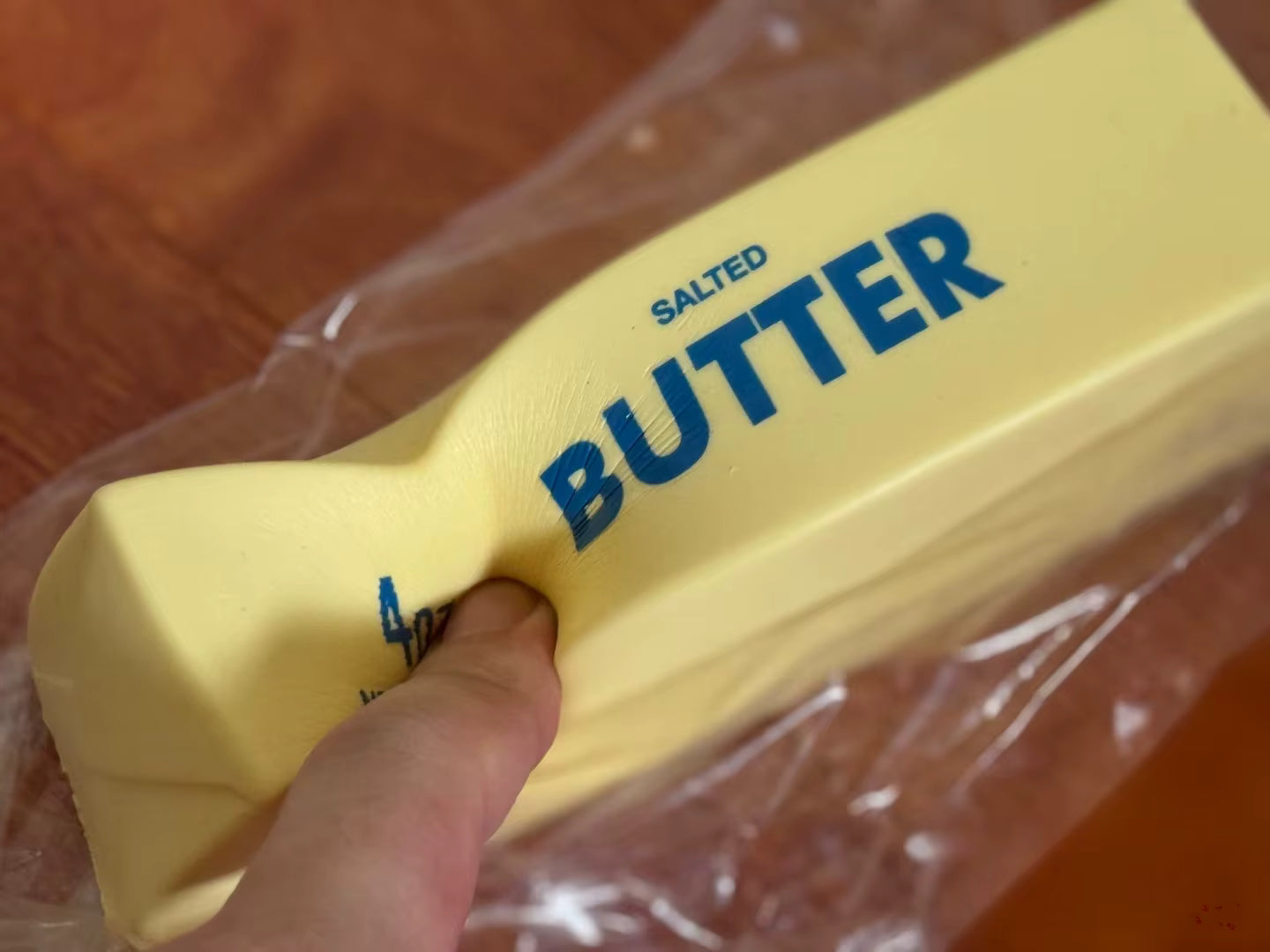 ButterPress™ sensory toy resting on an office desk for daily anxiety management