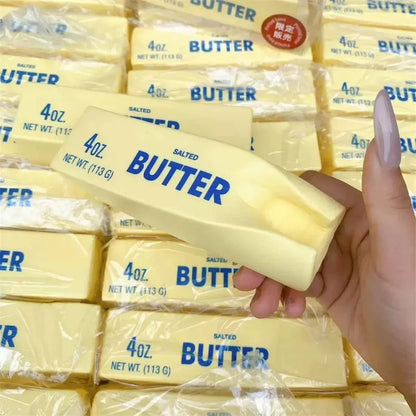 ButterPress™ premium slow-rise foam stick shown in its protective wrapper