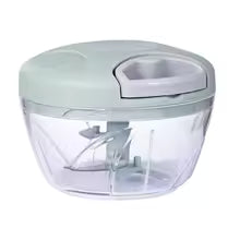 ChopEase™ manual vegetable chopper in green color with 500mL capacity for easy and efficient chopping