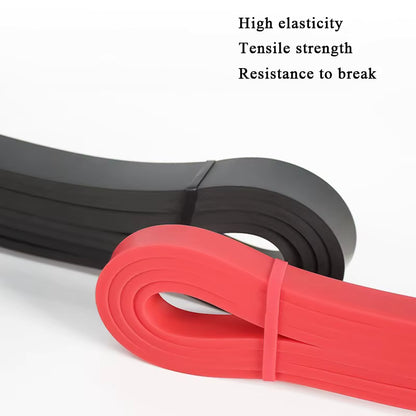 FlexForce resistance band made from high-strength synthetic latex, designed for durability and long-lasting performance