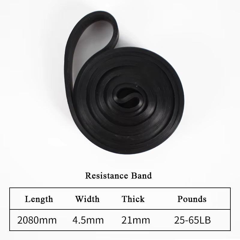 FlexForce medium black resistance band 25‑65 lb / 11‑29 kg