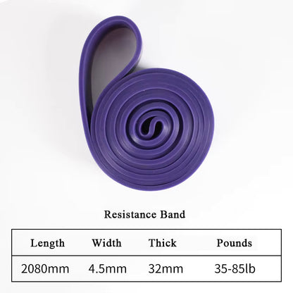 FlexForce heavy purple resistance band 35‑85 lb / 16‑39 kg