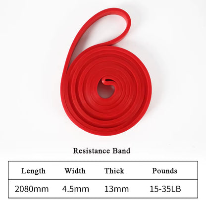 FlexForce light red resistance band 15‑35 lb / 7‑16 kg