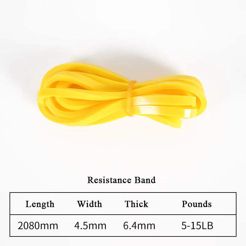 FlexForce ultra‑light yellow resistance band 5‑15 lb / 2‑7 kg