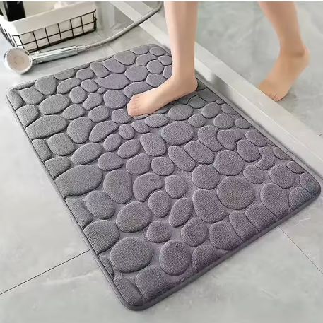 Trendvore anti-slip shower mat, soft and durable bathroom rug